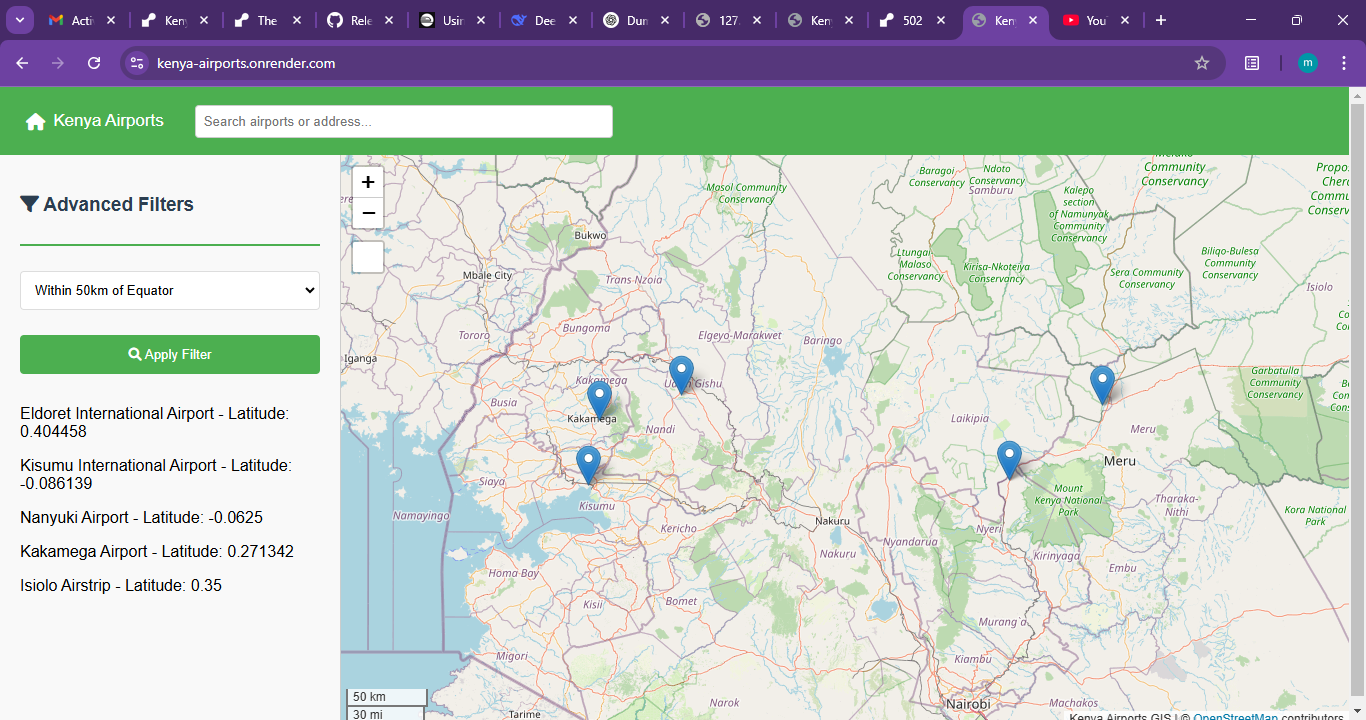 DJANGO WebGIS