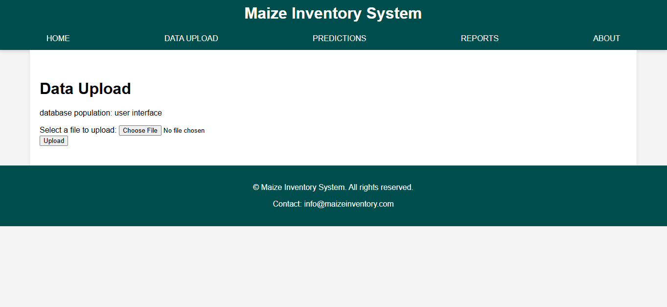 Maize Yield Prediction screenshot